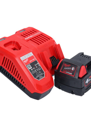 Milwaukee M18 ONEFHX-401X Akumulatorowy młot udarowo-obrotowy 18 V 2,5 J SDS-Plus Brushless + 1x akumulator 4,0 Ah + ładowarka + skrzynka HD