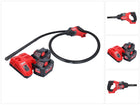 Vibrateur à béton sur batterie Milwaukee M18 FCVN24-122 18 V 2,4 m sans balais + 2x batteries 12,0 Ah + chargeur