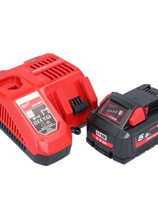 Milwaukee M18 FFN-551 cloueur sans fil 18 V 50 - 90 mm Brushless + 1x batterie 5,5 Ah + kit chargeur