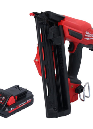 Milwaukee M18 FN16GA-301 Gwoździarka akumulatorowa 18 V 32 - 64 mm bezszczotkowa + 1x akumulator 3,0 Ah - bez ładowarki