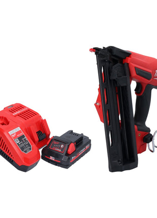 Cloueur à batterie Milwaukee M18 FN16GA-301 18 V 32 - 64 mm sans balais + 1x batterie 3,0 Ah + chargeur