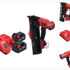 Milwaukee M18 FN16GA-502 cloueur sans fil 18 V 32 - 64 mm Brushless + 2x batterie 5,0 Ah + kit chargeur
