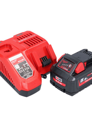 Milwaukee M18 FN16GA-551 Cordless nailer 18 V 32 - 64 mm brushless + 1x battery 5.5 Ah + charger