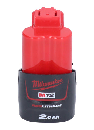 Milwaukee M12 FDSS-201X akumulatorowa szlifierka punktowa 12 V 88,8 x 63,5 mm bezszczotkowa + 1x akumulator 2,0 Ah + skrzynka HD - bez ładowarki