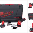 Meuleuse à pointes sur batterie Milwaukee M12 FDSS-501X 12 V 88,8 x 63,5 mm sans balais + 1x batterie 5,0 Ah + boîtier HD - sans chargeur