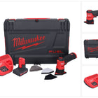 Meuleuse à pointes sur batterie Milwaukee M12 FDSS-501X 12 V 88,8 x 63,5 mm sans balais + 1x batterie 5,0 Ah + chargeur + boîtier HD