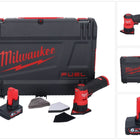 Meuleuse à pointes sur batterie Milwaukee M12 FDSS-601X 12 V 88,8 x 63,5 mm sans balais + 1x batterie 6,0 Ah + boîtier HD - sans chargeur