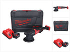 Milwaukee M18 FROP21-501X Akumulatorowa polerka mimośrodowa 18 V 150 mm bezszczotkowa + 1x akumulator 5,0 Ah + ładowarka + pudełko HD