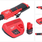 Milwaukee M12 FTB-251 Ponceuse à pneu sans fil 12 V 7/16