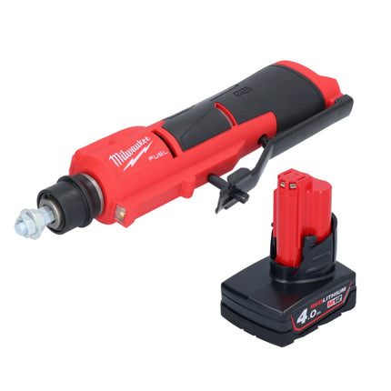 Milwaukee M12 FTB-401 Gommeuse de pneus sans fil 12 V 7/16'' Hex Brushless +1x batterie 4,0 Ah - sans chargeur