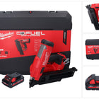 Cloueur à batterie Milwaukee M18 FFN21-301C 18 V 50 - 90 mm sans balais + 1x batterie 3,0 Ah + coffret - sans chargeur