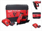 Cloueur à batterie Milwaukee M18 FFN21-301C 18 V 50 - 90 mm sans balais + 1x batterie 3,0 Ah + chargeur + coffret