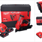 Cloueur à batterie Milwaukee M18 FFN21-302C 18 V 50 - 90 mm sans balais + 2x batteries 3,0 Ah + chargeur + coffret