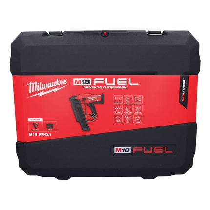 Milwaukee M18 FFN21-552C cloueur sans fil 18 V 50 - 90 mm Brushless + 2x batterie 5,5 Ah + chargeur + valise