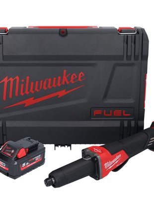 Meuleuse droite à batterie Milwaukee M18 FDGROVPDB-551X 18 V brushless + 1x batterie 5,5 Ah + boîtier HD - sans chargeur