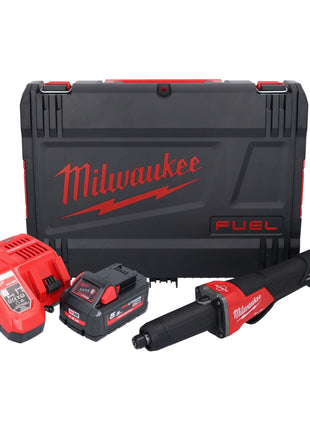 Milwaukee M18 FDGROVPDB-551X Akumulatorowa szlifierka prosta 18 V bezszczotkowa + 1x akumulator 5,5 Ah + ładowarka + pudełko HD