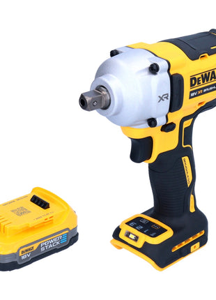 DeWalt DCF 892 N Clé à choc sans fil 18 V 812 Nm 1/2'' Brushless + 1x batterie Powerstack 1,7 Ah - sans chargeur