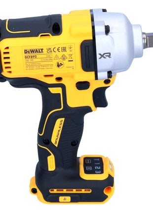 DeWalt DCF 892 N Clé à choc sans fil 18 V 812 Nm 1/2'' Brushless + 1x batterie 2,0 Ah - sans chargeur