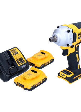 DeWalt DCF 892 D2 Clé à choc sans fil 18 V 812 Nm 1/2" Brushless + 2x batterie 2,0 Ah + chargeur