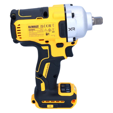 DeWalt DCF 892 N Clé à choc sans fil 18 V 812 Nm 1/2" Brushless + 1x batterie Powerstack 5,0 Ah - sans chargeur
