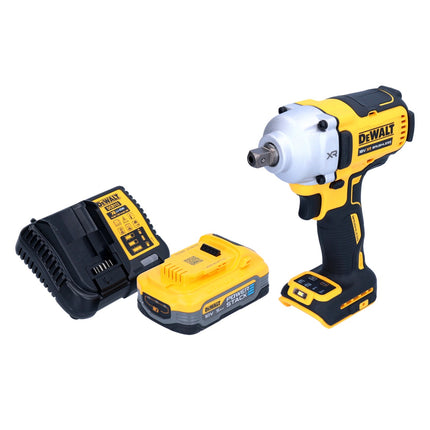 DeWalt DCF 892 H1 Clé à choc sans fil 18 V 812 Nm 1/2" Brushless + 1x batterie Powerstack 5,0 Ah + chargeur