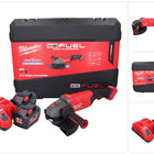 Meuleuse d'angle sur batterie Milwaukee M18 ONEFLAG230XPDB-122C 18 V 230 mm (4933478783) brushless + 2x batterie 12 Ah + chargeur + boîtier HD