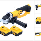 DeWalt DCG 412 N Meuleuse d'angle sans fil 18 V 125 mm + 2x batterie 5,0 Ah - sans chargeur