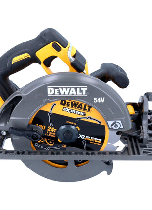 DeWalt DCS 579 NT Scie circulaire manuelle sans fil 54 V FlexVolt 190 mm Brushless + TSTAK - sans batterie, sans chargeur