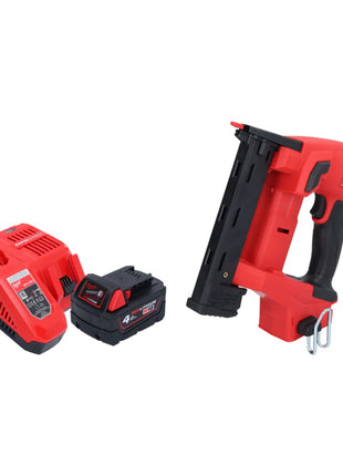 Milwaukee M18 FNCS18GS-401X Akku Tacker 18 V 9,5 - 38 mm Brushless + 1x Akku 4,0 Ah + Ladegerät + HD Box