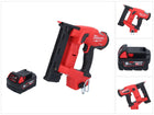 Grapadora a batería Milwaukee M18 FNCS18GS-501X 18 V 9,5 - 38 mm sin escobillas + 1x batería 5,0 Ah + caja HD - sin cargador