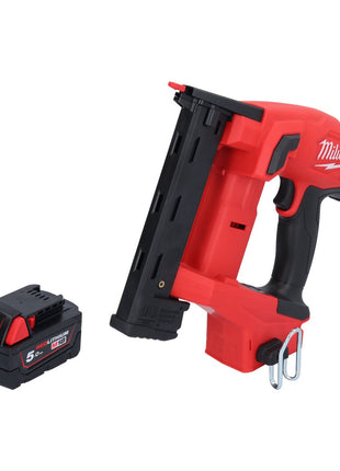 Grapadora a batería Milwaukee M18 FNCS18GS-501X 18 V 9,5 - 38 mm sin escobillas + 1x batería 5,0 Ah + caja HD - sin cargador