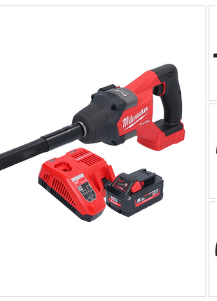 Milwaukee M18 FCVN12-551 Akku Betonverdichter 18 V 1,2 m Brushless ( 4933479597 ) + 1x Akku 5,5 Ah + Ladegerät