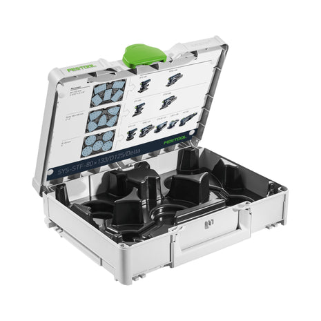 Festool SYS-STF-80x133/D125/Delta Systainer Organisateur de ponçage ( 576781 ) pour ponceuses Delta Ponceuses excentriques Ponceuses vibrantes Disques de ponçage