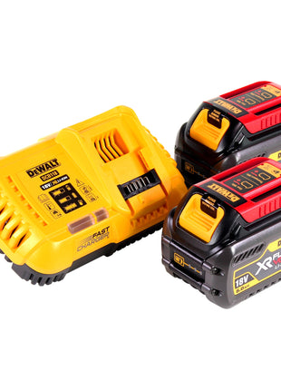 DeWalt DCS 579 T2T Akku Handkreissäge 54 V FlexVolt 190 mm Brushless + 2x Akku 6,0 Ah + Ladegerät + TSTAK