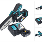 Makita DUC 150 RM01 Tronçonneuse à chaîne sans fil 18 V 15 cm Brushless + 1x batterie 4,0 Ah + chargeur