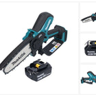 Makita DUC 150 G01 tronçonneuse à chaîne sans fil 18 V 15 cm Brushless + 1x batterie 6,0 Ah - sans chargeur