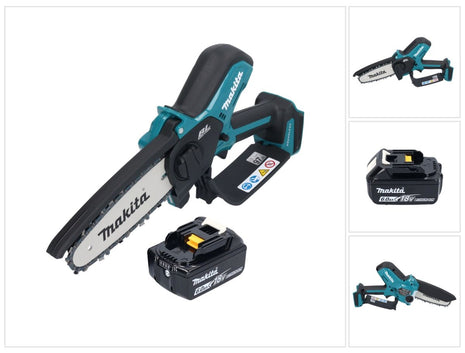 Makita DUC 150 G01 Akumulatorowa pilarka łańcuchowa 18 V 15 cm bezszczotkowa + 1x akumulator 6,0 Ah - bez ładowarki