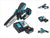 Makita DUC 150 RG01 tronçonneuse à chaîne sans fil 18 V 15 cm Brushless + 1x batterie 6,0 Ah + chargeur