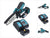 Makita DUC 150 SF01 Tronçonneuse à chaîne sans fil 18 V 15 cm Brushless + 1x batterie 3,0 Ah + chargeur