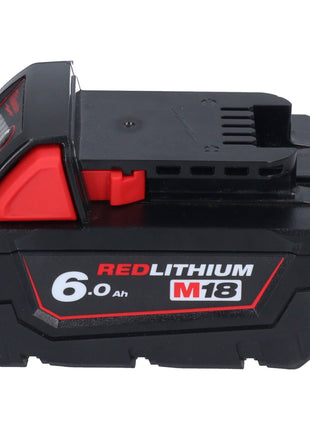 Lijadora de banda a batería Milwaukee M18 FBTS75-601 18 V 75 x 457 mm sin escobillas + 1x batería 6,0 Ah - sin cargador