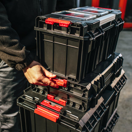 Toolbrothers RHINO Slim Mallette à outils ECO Comfort+ Compact Edition 14 l IP54 avec séparateurs amovibles