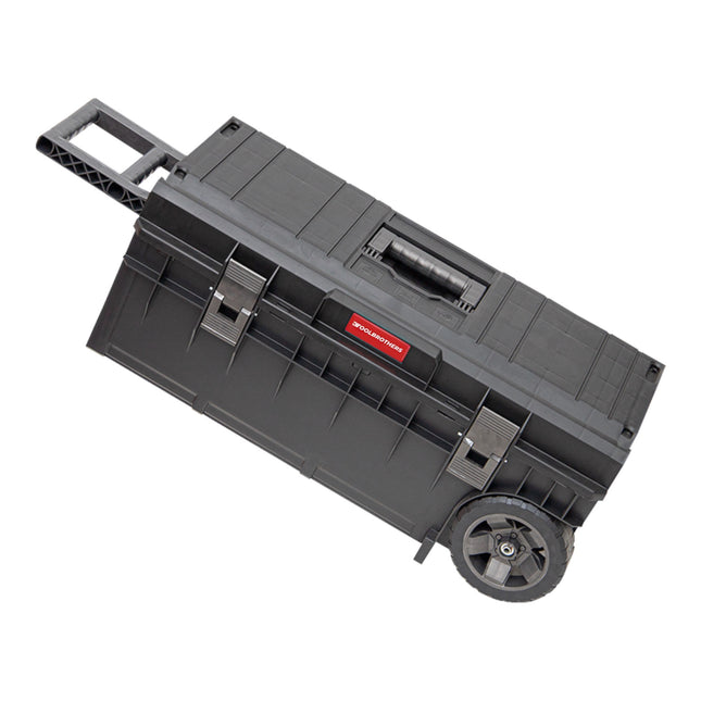 Toolbrothers RHINO XXL Trolley ECO Longer Basic 50 l IP66 caisse à outils avec roues sur axe métallique et double poignée télescopique