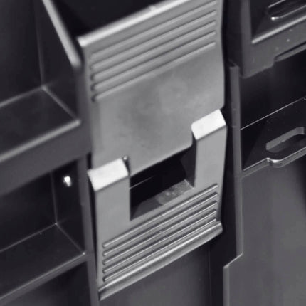 Toolbrothers RHINO XXL Trolley ECO Longer Work+ 50 l IP66 caisse à outils avec roues sur axe métallique et double poignée télescopique