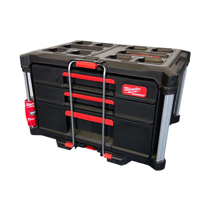 Milwaukee PACKOUT 2 + 1 Drawer Tool Box Boîte à outils 363 x 564 x 414 mm ( 4932493190 ) Organiseur à tiroirs