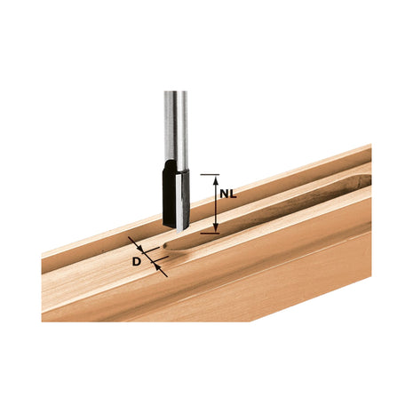 Festool HW S8 D30/20 Nutfrser 30 x 20 x 60 x 8 mm ( 490976 ) fr Dfonceuse OF 900, OF 1000, OF 1010, OF 1010 R, OF 1400, OF 2000, OF 2200