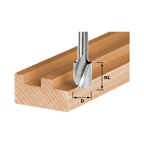 Festool HW Spi S8 D10/30 Fraise à rainurer 10 x 30 x 60 x 8 mm ( 490980 ) pour forets