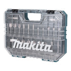 Makita Frser Set ( D-74778 ) 22 pcs. 8 mm tige pour la construction de meubles, la menuiserie, l'ébénisterie et le bricolage