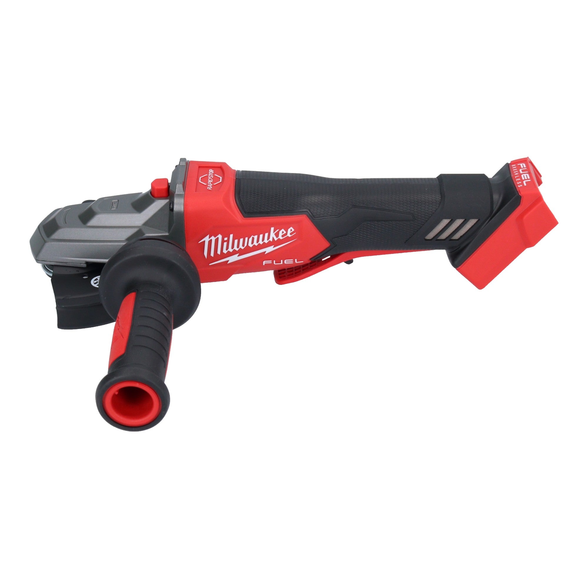 Milwaukee M18 FSAGF125XPDB 801X Akku Flachkopf Winkelschleifer 18 V 125 mm Brushless 1x Akku 8 0 Ah HD Box ohne Ladegeraet 1 - toolbrothers