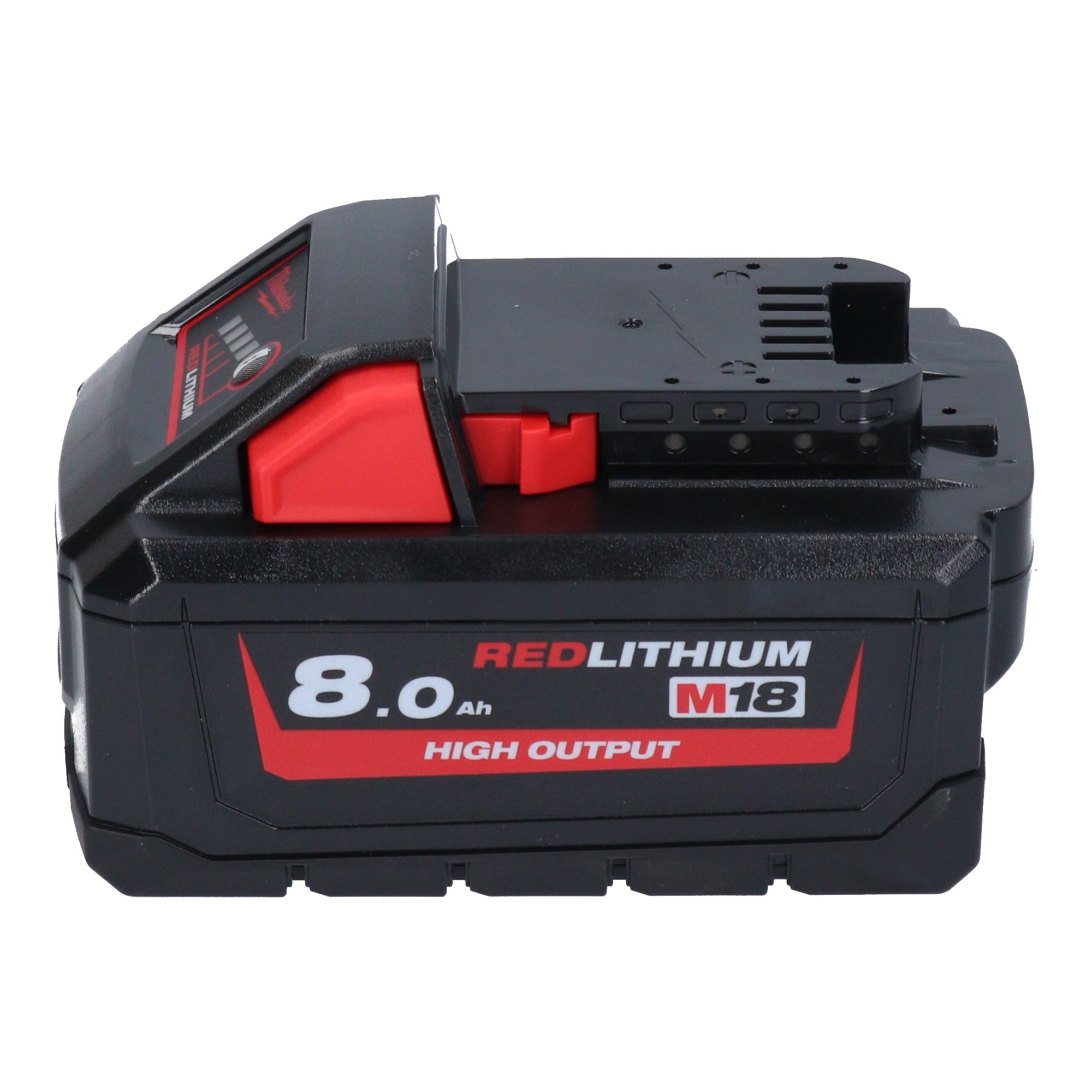 Milwaukee M18 FSAGF125XPDB 801X Akku Flachkopf Winkelschleifer 18 V 125 mm Brushless 1x Akku 8 0 Ah HD Box ohne Ladegeraet 3 - toolbrothers