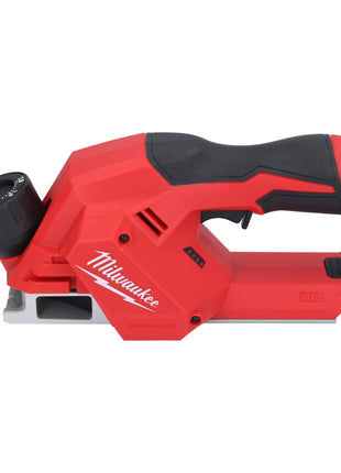 Raboteuse sur batterie Milwaukee M12 BLP-502X 12 V 51 mm brushless + 2x batteries 5,0 Ah + chargeur + boîtier HD